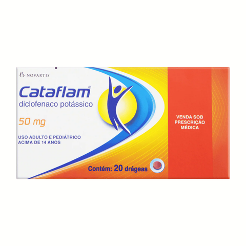 CATAFLAM 50MG 20 DRGS
