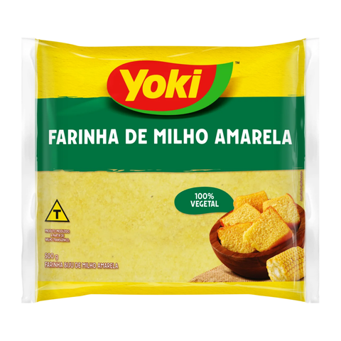 Farinha de Milho Amarela - Tipo Biju 500g