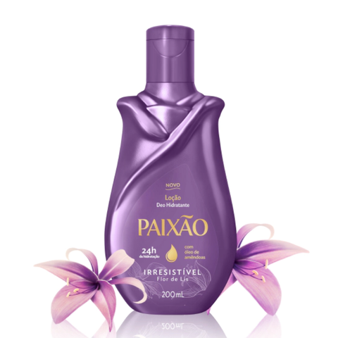 Hidratante Corporal Paixão Irresistível Flor de Lis 200ml