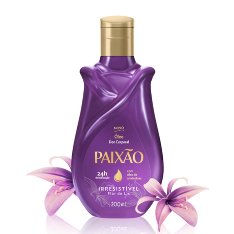 Óleo Corporal Paixão Irresistível Flor-de-Lis 200ml