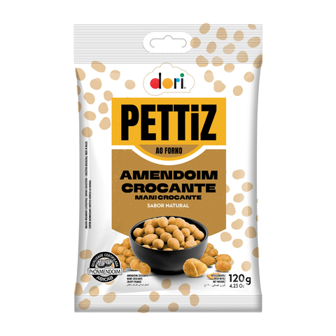 Maní Crocante Natural Pettiz 120g