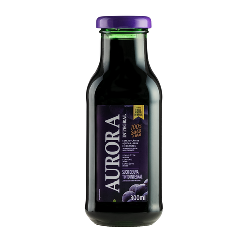 Suco de Uva Aurora Vidro 300ml