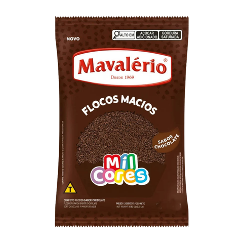 Granulado Flocos Sabor Chocolate Mil Cores 500g