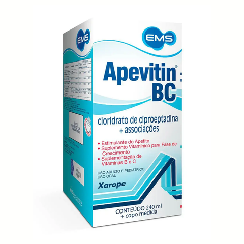 Apevitin Bc Xarope 240Ml