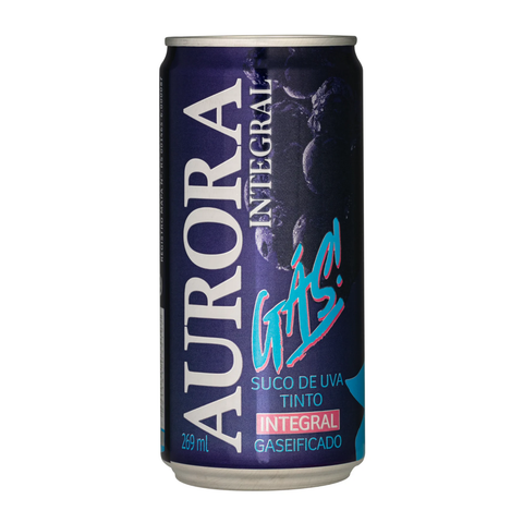 Suco de Uva Com Gás Aurora 269ml - Sabores