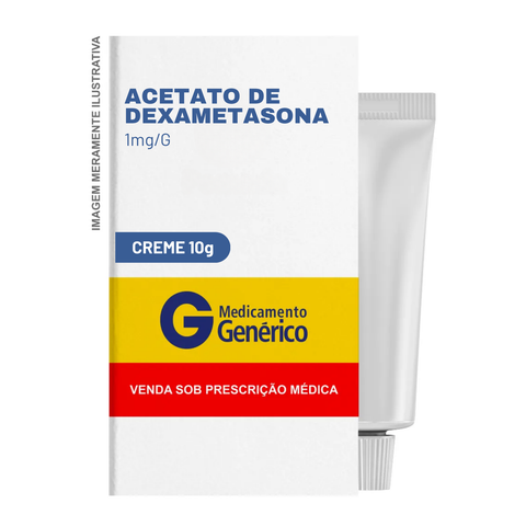 Acetato de Dexametasona 1mg/g Creme 10g Genérico