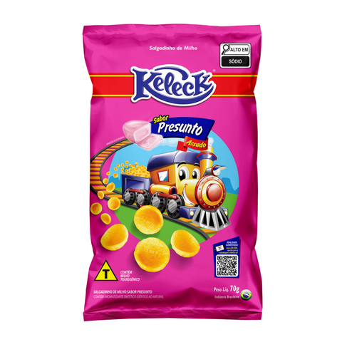 Salgadinho Keleck sabor Presunto 70g