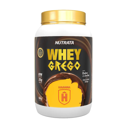 Whey Grego Havanna 900g Dulce De Leche com Chocolate - Nutrata