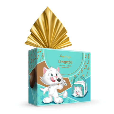 Ovo de Pascoa Lingato Karaokê Linha Infantil 120g Kopenhagen