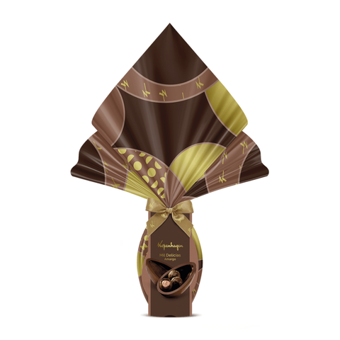 Kopenhagen Mil Delícias Dark Chocolate Easter Egg, 205g