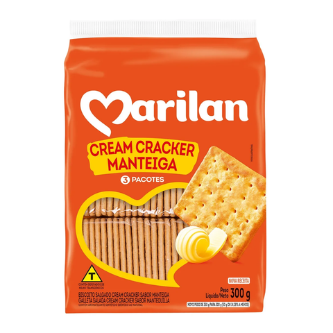 Cream Cracker Manteiga Marilan 350g