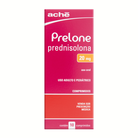 Prelone Prednisolona 20mg 10 comprimidos