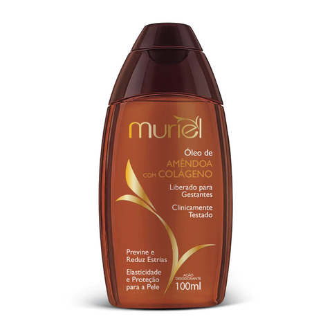 Almond Body Oil with Collagen 100ml Muriel