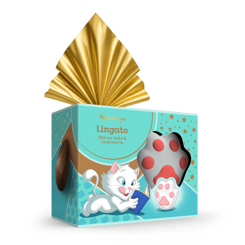 Ovo de Pascoa Lingato Luminária Linha Infantil 120g Kopenhagen