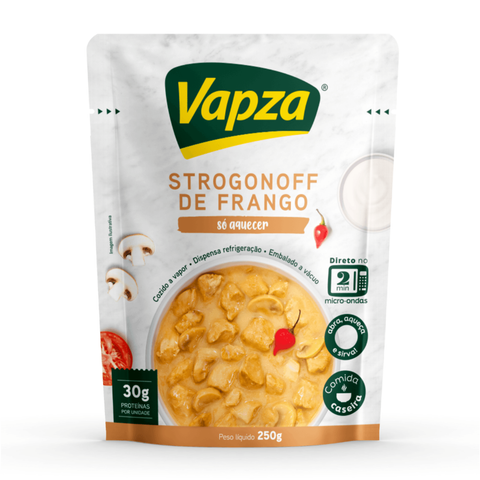 Strogonoff de Pollo Pouch 250g Línea Solo Calentar Vapza