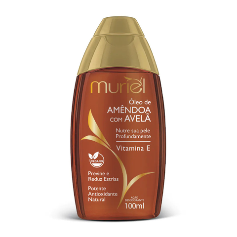 Almond Body Oil with Hazelnut 100ml Muriel