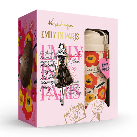 Ovo de Pascoa Emily in Paris Copo Linha Licenciado 120g Kopenhagen