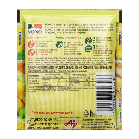 Vono Chicken & Corn Soup 3x18g