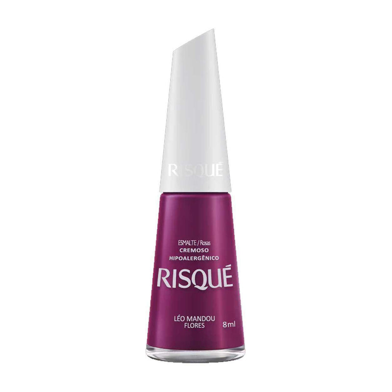 Esmalte Leo Mandou Flores Risque 8ml - MEUBRASILONLINE