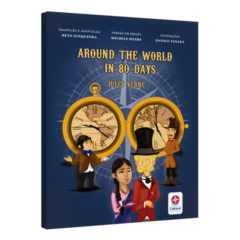 Book Around the World in 80 days - Estrela Cultural