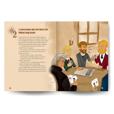 Book Around the World in 80 days - Estrela Cultural