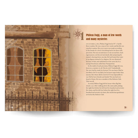 Book Around the World in 80 days - Estrela Cultural