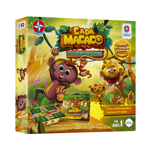 Book Every Monkey on its Branch - Estrela Cultural