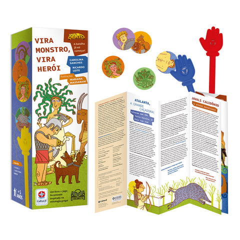 Book Turn into a Monster, Turn into a Hero - Estrela Cultural