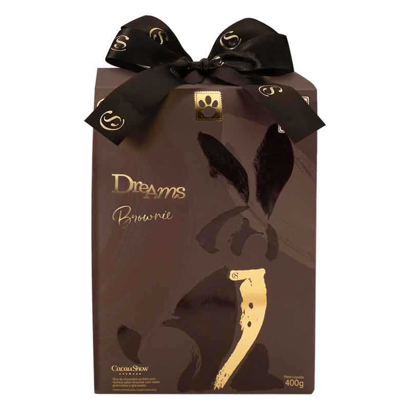 Lançamento: Ovo de Páscoa Dreams Brownie - 400g Cacau Show