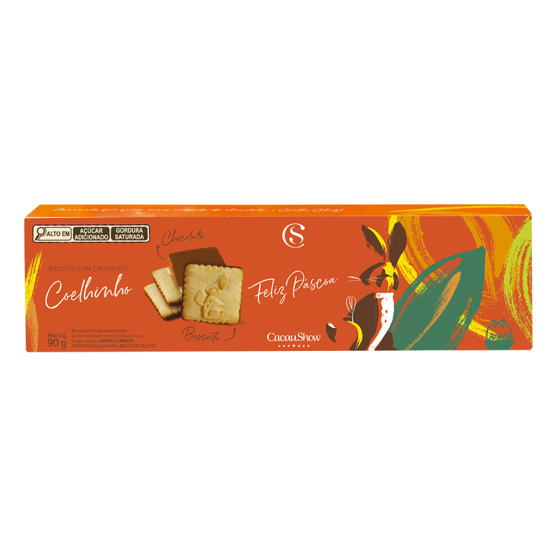 Biscoito Cacau Magia ao Leite - 90g Cacau Show