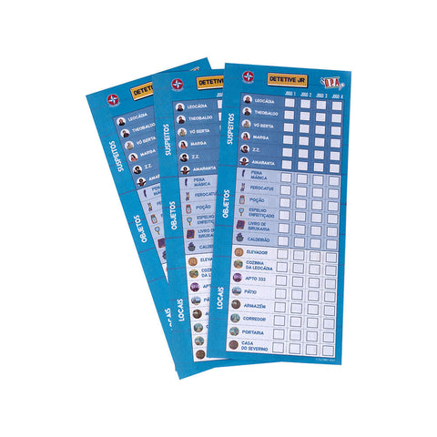 Detective Jr. Blue Building Detectives Game - Estrela