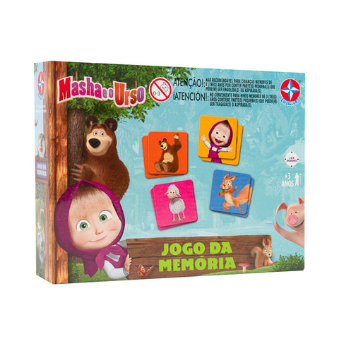 Masha and the Bear Memory Game - Estrela