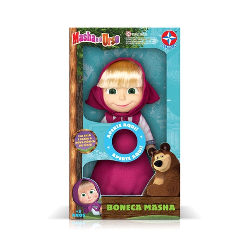 Masha Doll with New Phrases 35 cm - Estrela