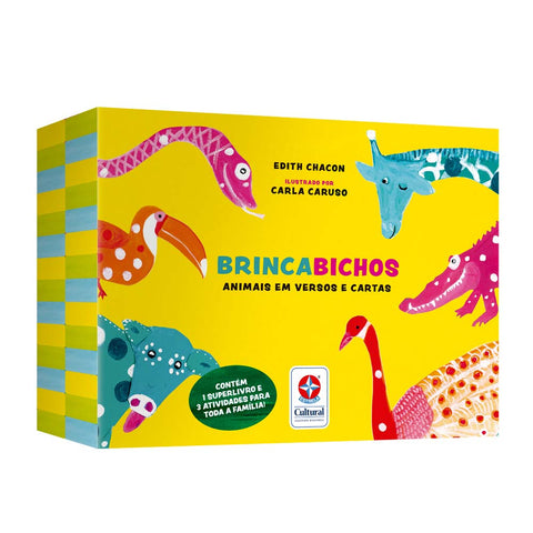 Book Brincabichos: Animals in Verse and Letters - Estrela Cultural