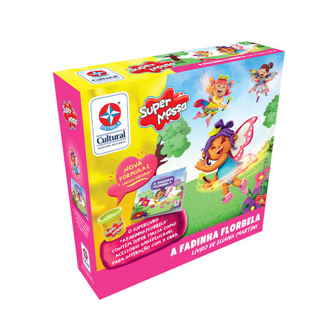 Florbela the Little Fairy Book with Play-Doh - Estrela Cultural