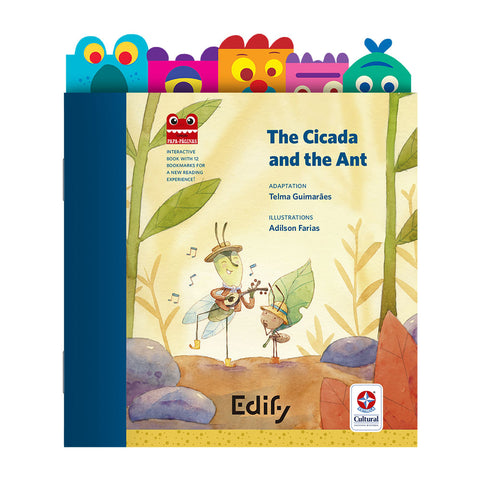 Book The Cicada and The Ant - Estrela Cultural