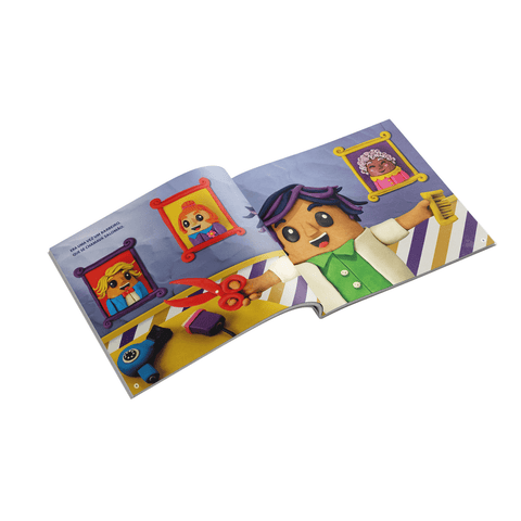 Solomon the Barber book with Super Dough - Estrela Cultural