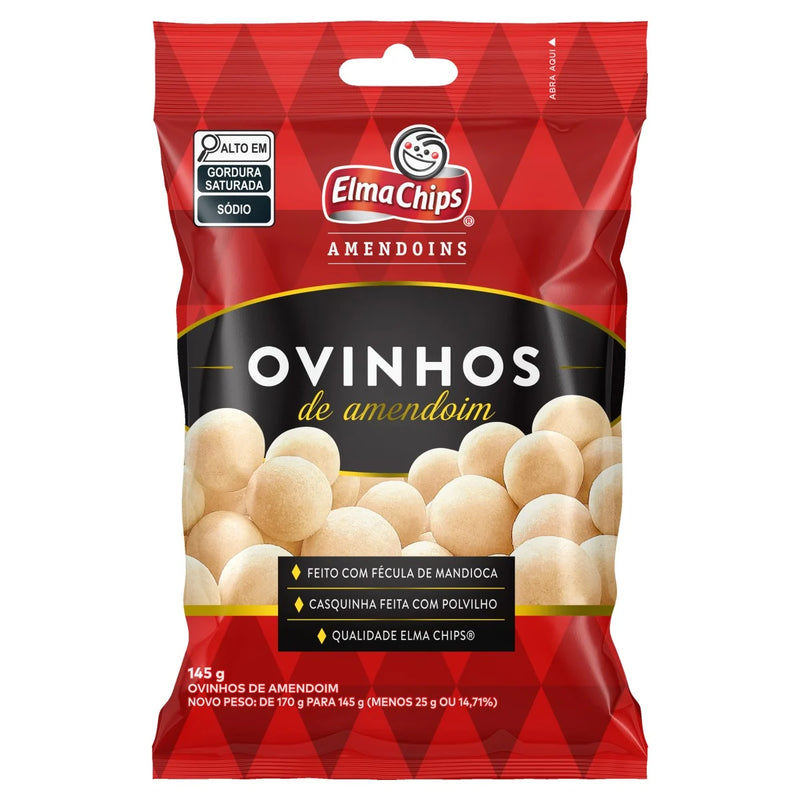 Ovinhos De Amendoim Elma Chips 145g