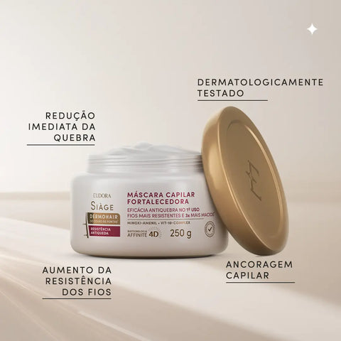 Siàge Dermo Hair Hair Mask - Strengthening and Anti-Hair Loss Treatment 250g