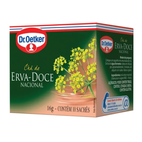 Herbal Tea - 10 sachets - Dr. Oetker - Flavors