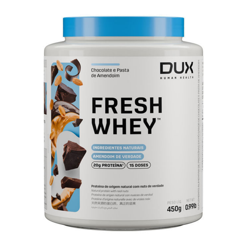 Dux FreshWhey™ Chocolate and Peanut Butter Whey Protein
