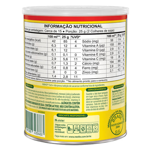 NINHO Forti+ Instant Powder Can 380g.