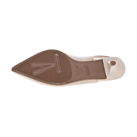 Vizzano 1122-806 Low Heel Slingback in Beige Nappa Leather