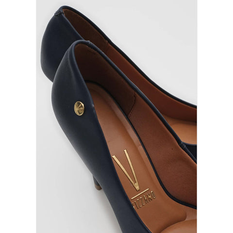 Vizzano 1184-1101 Pointy Toe Pump in Navy Napa