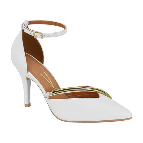 Vizzano 1184-1198 Pointy Toe Pump in White