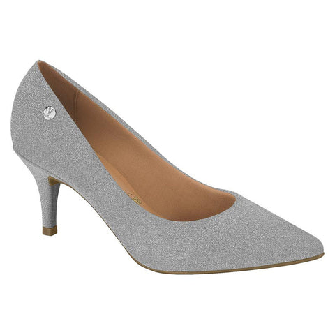 Vizzano 1185-702 Pointy Toe Pump in Silver Shine