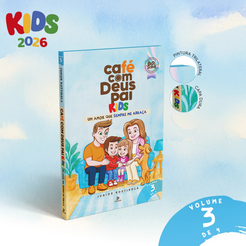 Coffee with God the Father Kids 2026 (Hardcover) | Volume 3