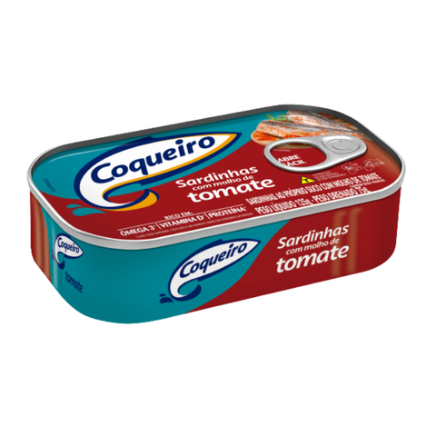 Sardina en Salsa de Tomate Coqueiro 125g