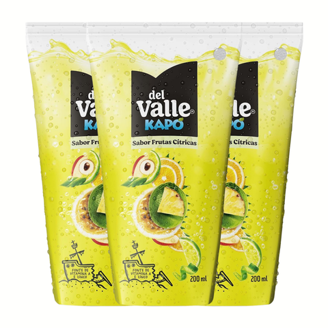 Suco Del Valle Kapo 3X200Ml