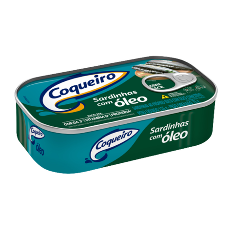 Coqueiro Sardines in Oil 125g
